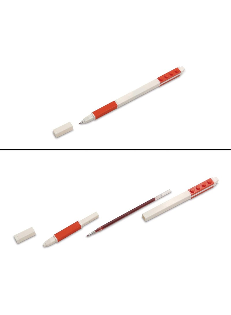 Lego IQ Locking Notebook w/Gel Pen Red - Image 5